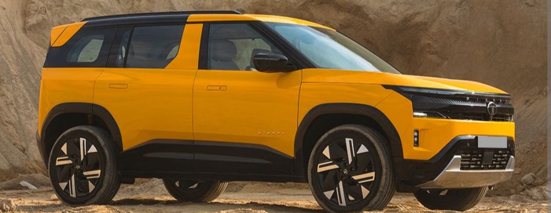 Tata Sierra 2026 front design SUV India